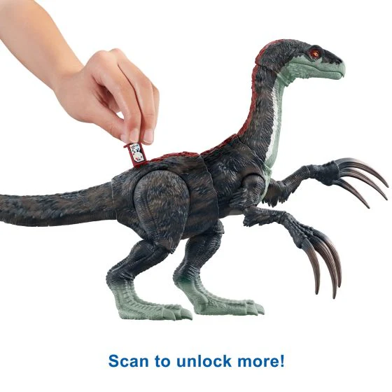 Jurassic World Dominion Sound Slashin' Slasher Therizinosaurus Figure - Image 3