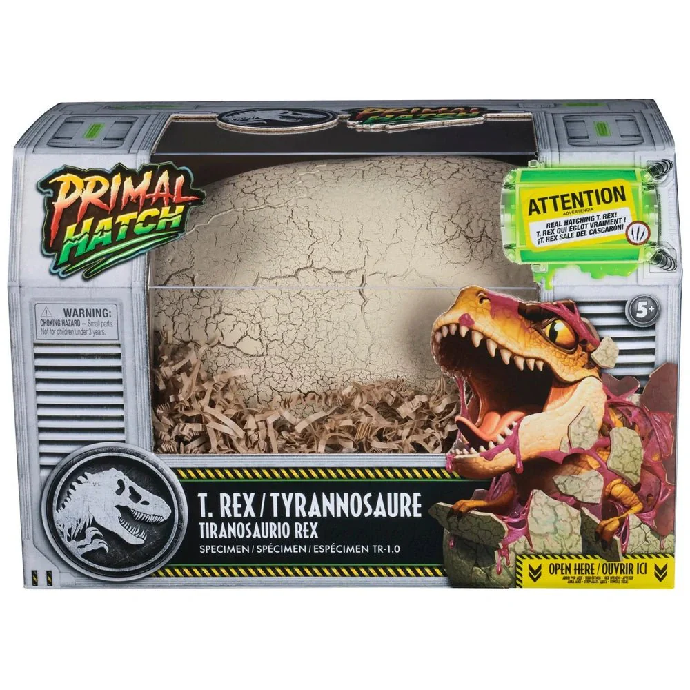 Jurassic World Primal Hatch Interactive Hatching T.Rex Tyrannosaurus Dino