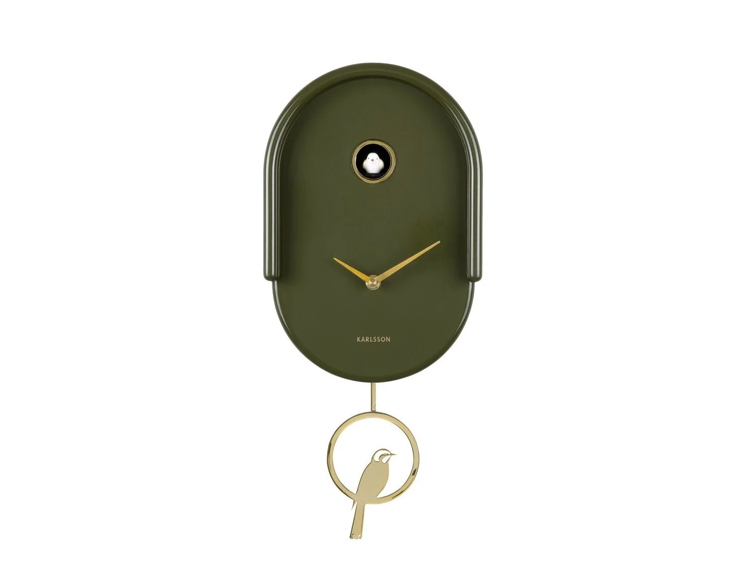 Karlsson Wall Clock Tweet Luxury Green - Image 2