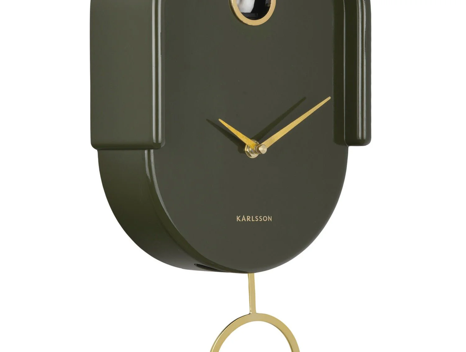 Karlsson Wall Clock Tweet Luxury Green - Image 4