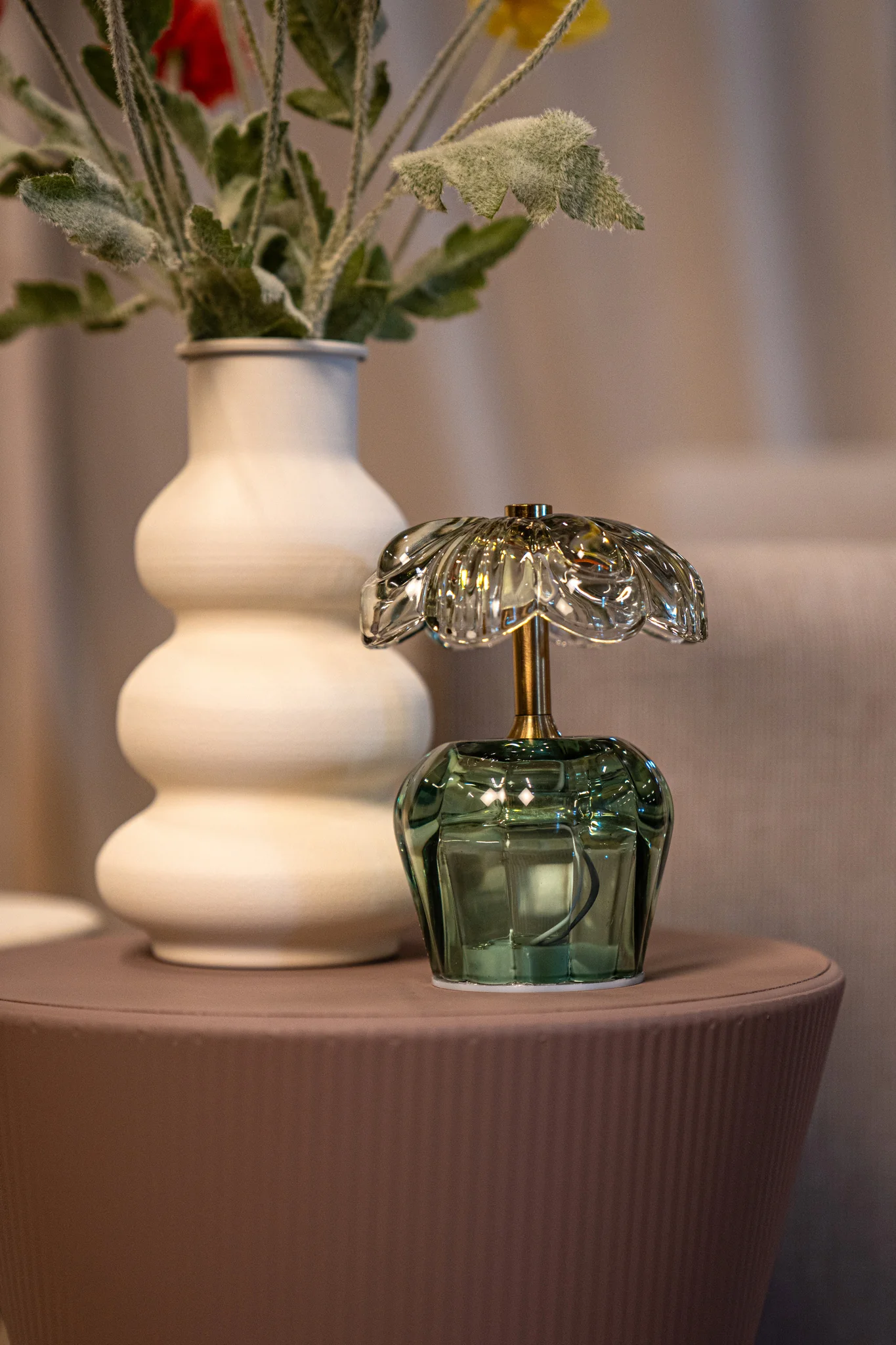 Kaydie Battery Operated Flower Led Light Green - Image 2