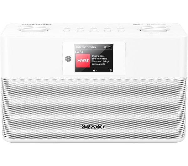 Kenwood CRST100S FM DAB Internet Bluetooth Radio White - Image 2