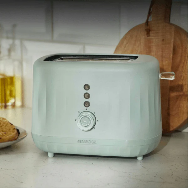 Kenwood Ripple Eggshell Blue 2-Slice Toaster – 850 W (TCP06.000BL) - Image 2
