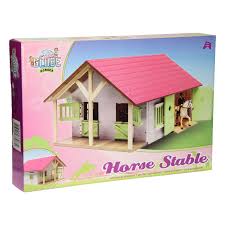 Kids Globe 1:24 Pink Stable