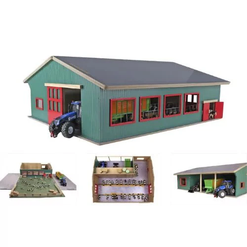 Kids Globe 1:32 Stable With Storage And Pasture