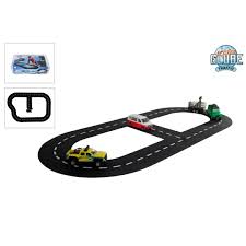Kids Globe 18pce Car Track Road Puzzle - Image 2