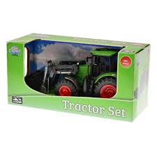 Kids Globe 27Cm Tractor With Front Loader