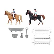 Kids Globe Horse set with 2 Horses - Image 2
