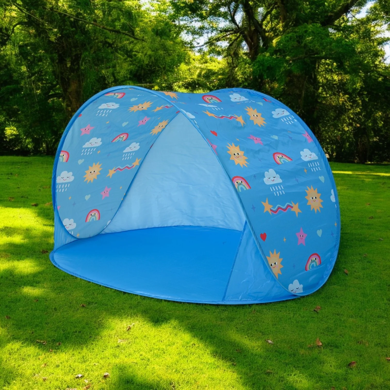 Kids Pop-up Sun Shade/Play Tent Happy Cloud