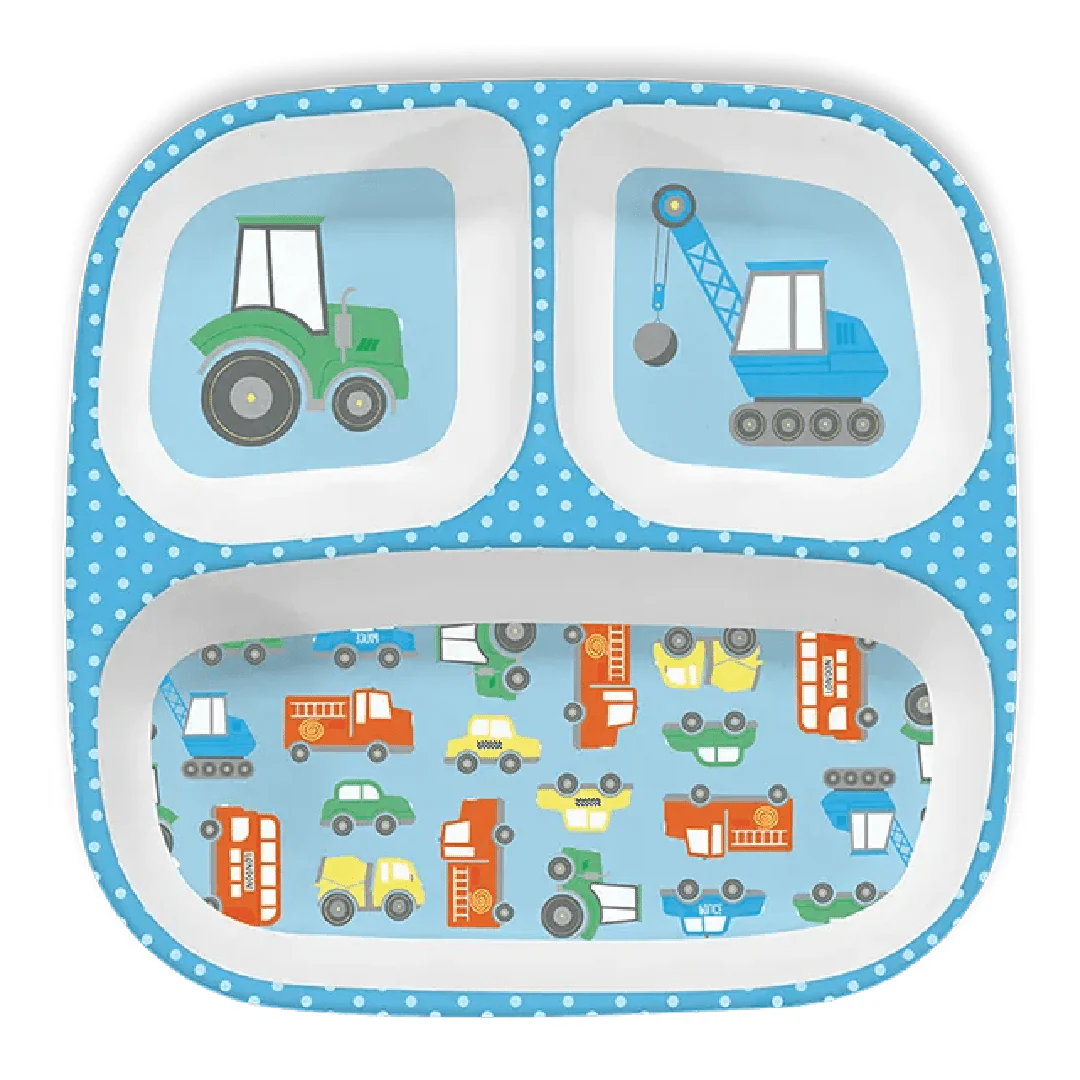 Kids Small Picnic Platter Transport Design -Blue