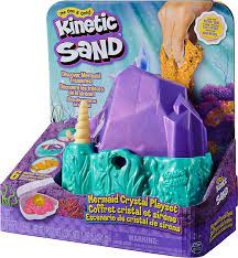 Kinetic Sand Mermaid Crystal Playset