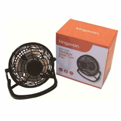Kingavon Mini Usb Portable Desk Cooling Fan