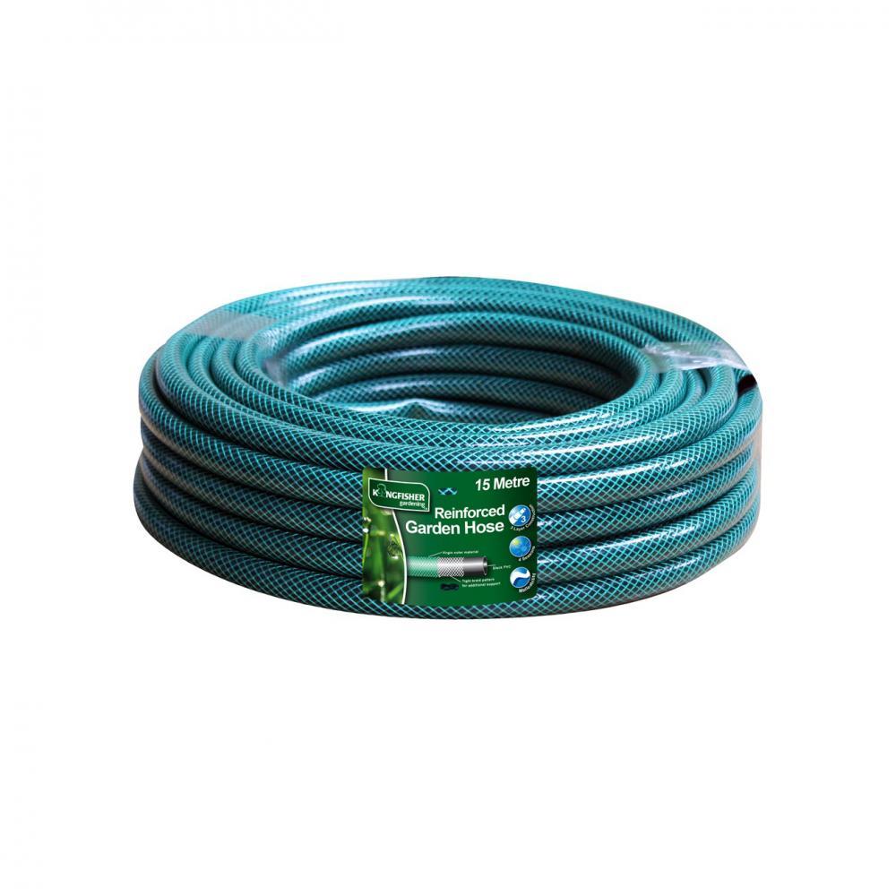 Kingfisher Reinforced Garden Hose - 15m