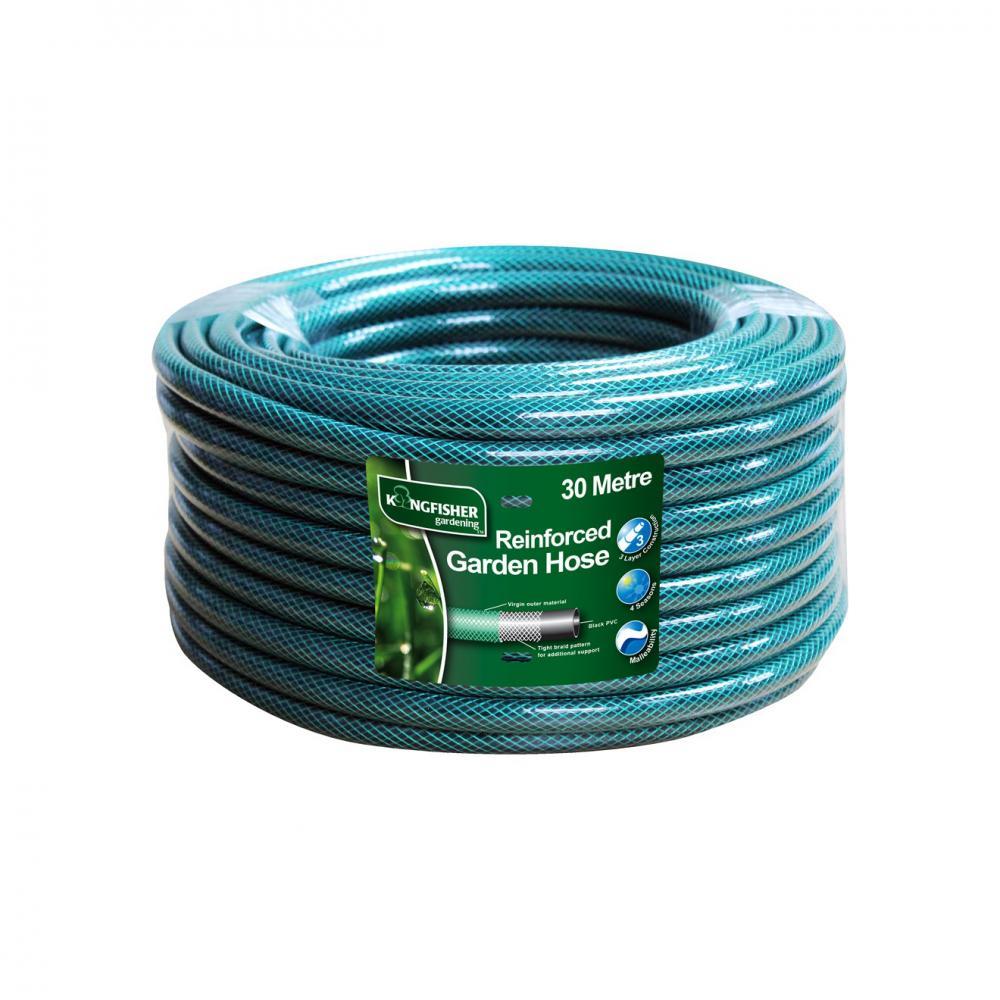 Kingfisher Reinforced Garden Hose - 30m