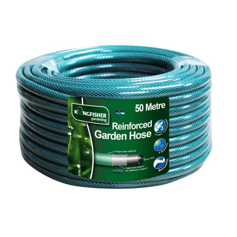 Kingfisher Reinforced Garden Hose - 50m