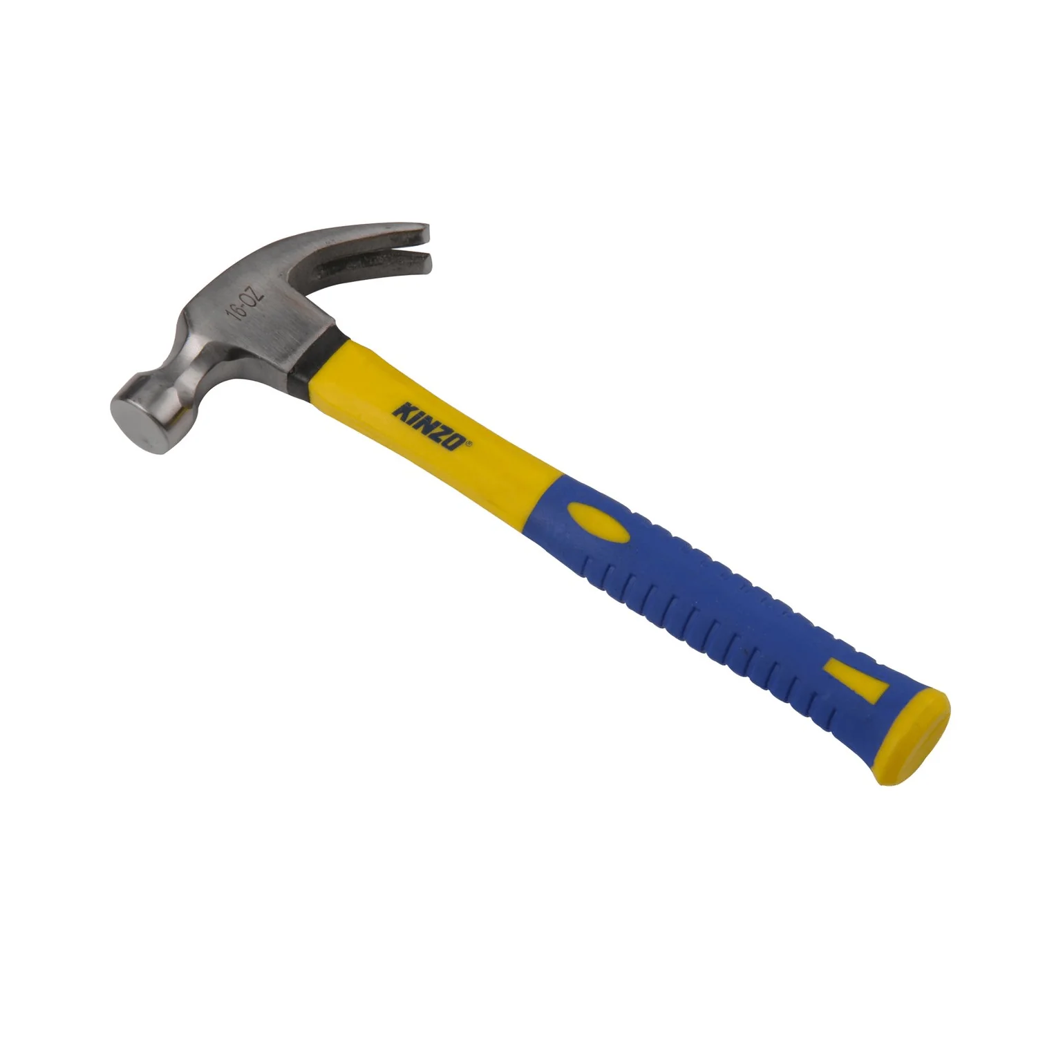 KINZO Claw Hammer 450g Non-Slip Handle - Image 2