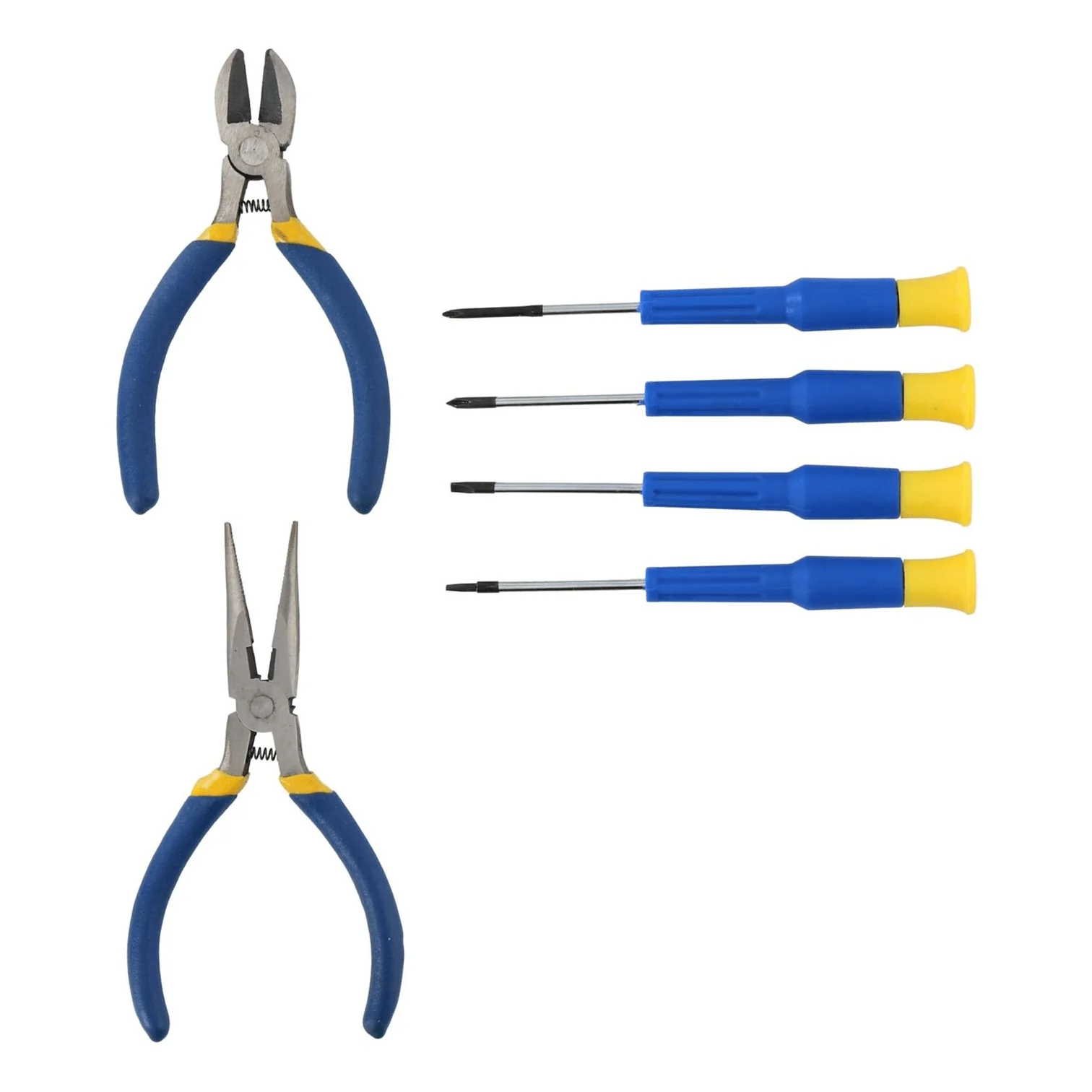 KINZO Precision Screwdriver And Plier Tool Set 6 Piece - Image 2