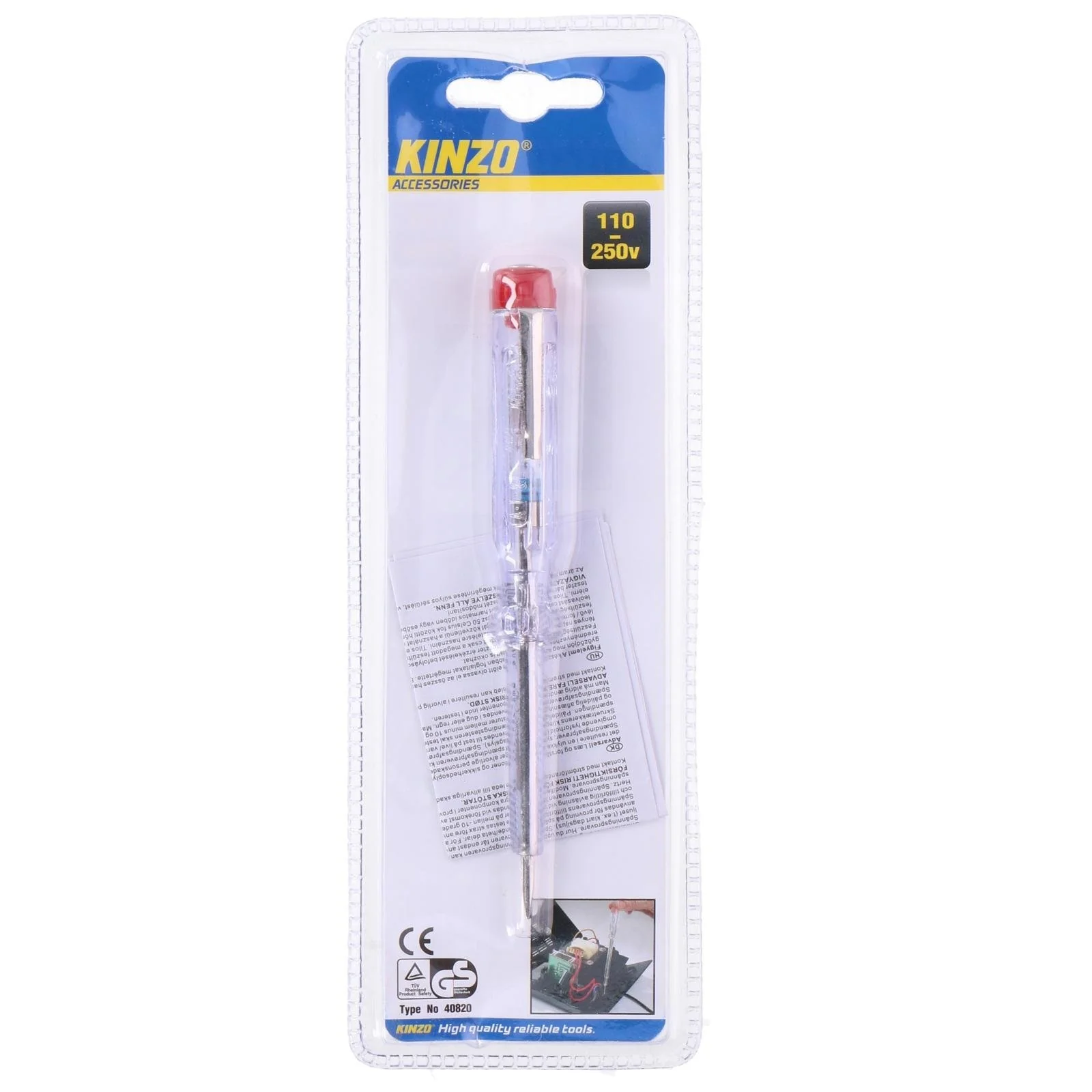 KINZO Voltage Tester 110-250V