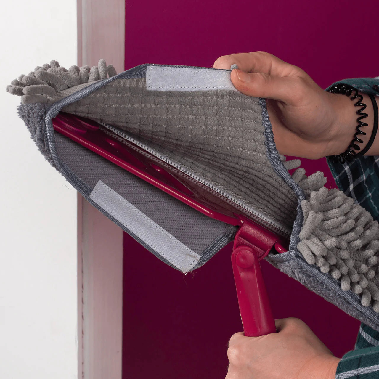 Kleeneze 2-in-1 Flexi Mop Treated with Anti Bac Protection - Image 4