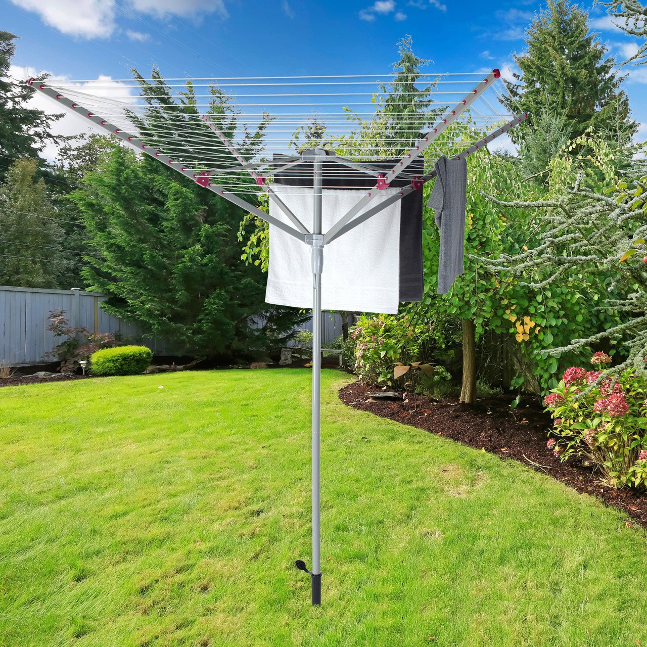 Kleeneze Rotary Outdoor Clothes Airer 60 Metre - Image 2
