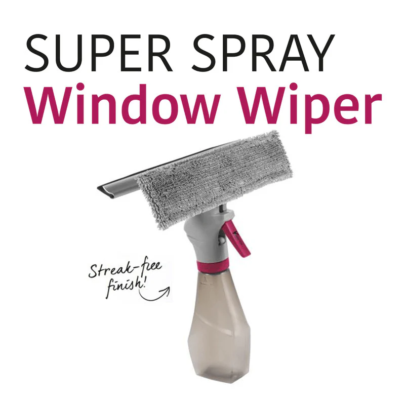 Kleeneze Spray Window Cleaning Wiper White/Pink - Image 3