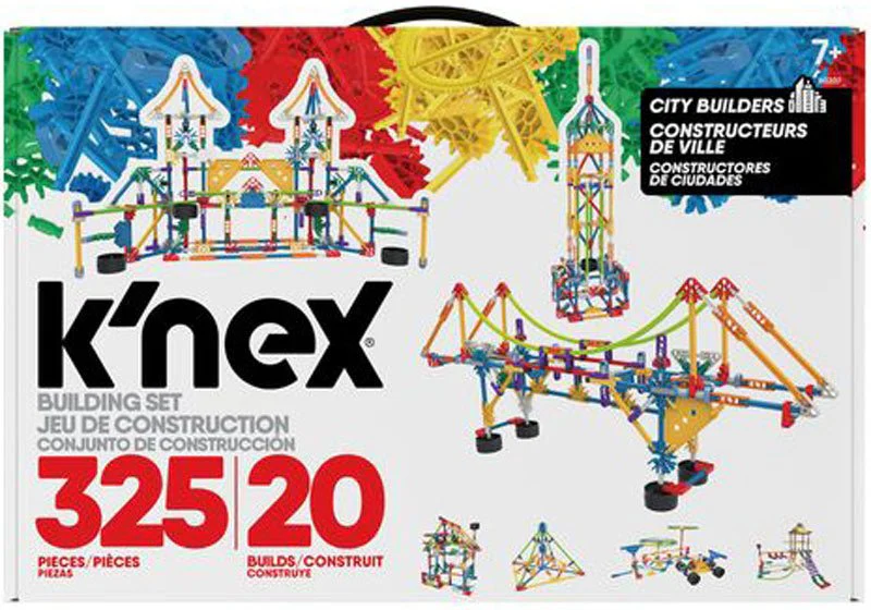 K'Nex Classics 350 Pc/ 20 Model City Builders Building Set