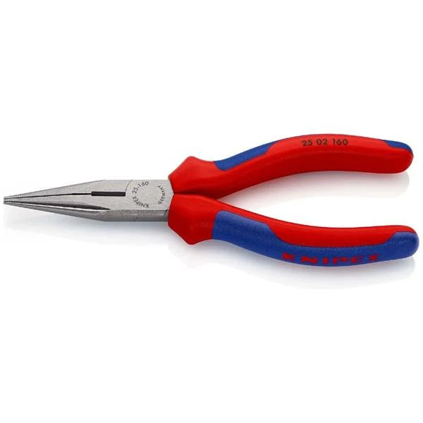 KNIPEX25 02 160 Snipe Nose Side Cutting Pliers, 160mm