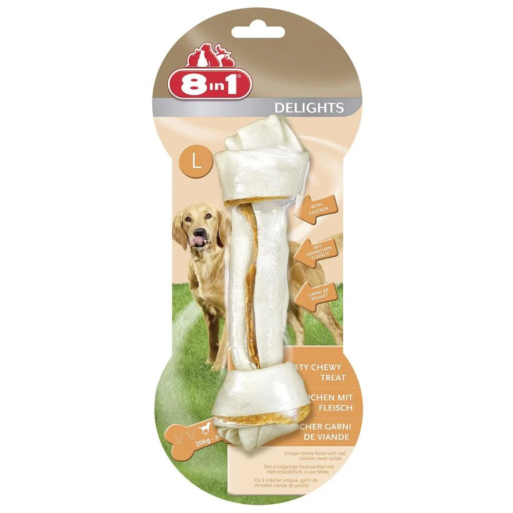 L 1 Piece 8In1 Delights Bone TA2472