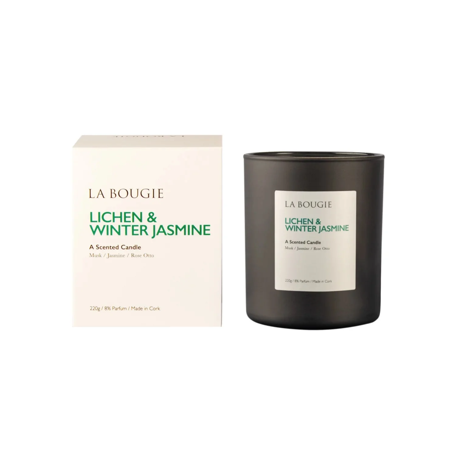 La Bougie Lichen & Winter Jasmine Candle 220g
