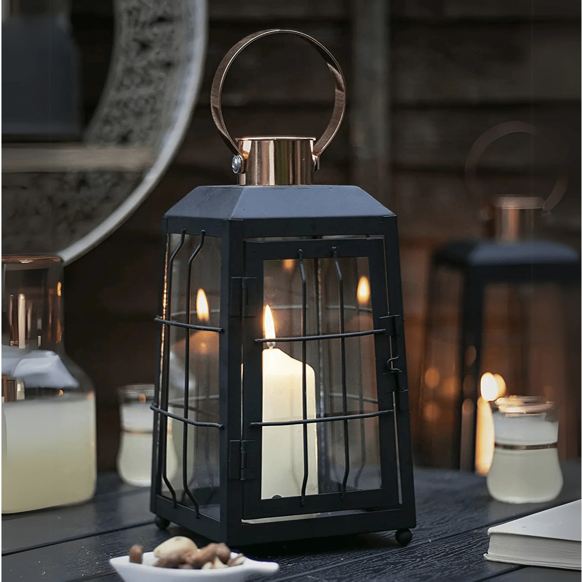 La Hacienda Alderin Lantern Large - Image 2