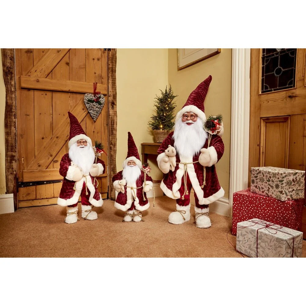 Large Papa Noel | Burgundy