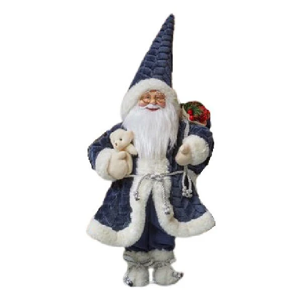 Large Papa Noel - Navy 45cm