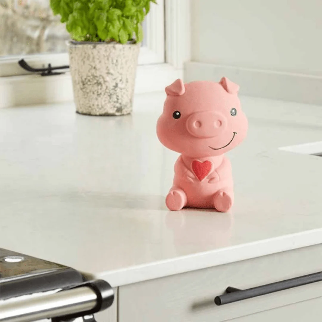 Latex Squeaky Piggie Dog Toy