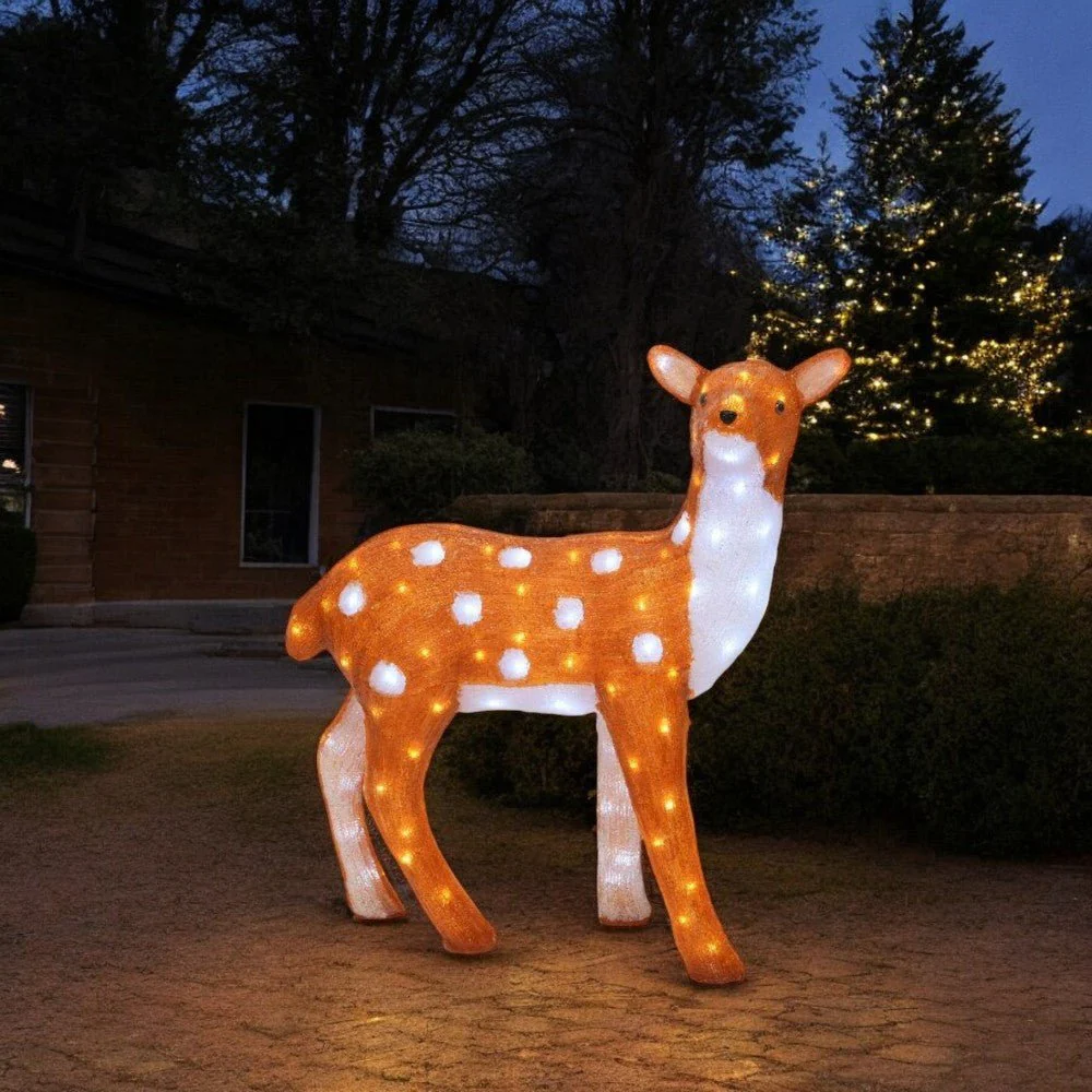 LED Acrylic Deer - 74cm