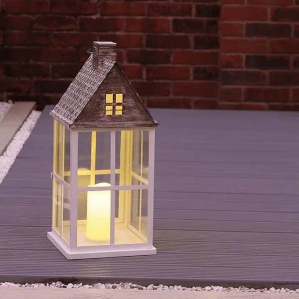 LED House Lantern 55cm - Image 2