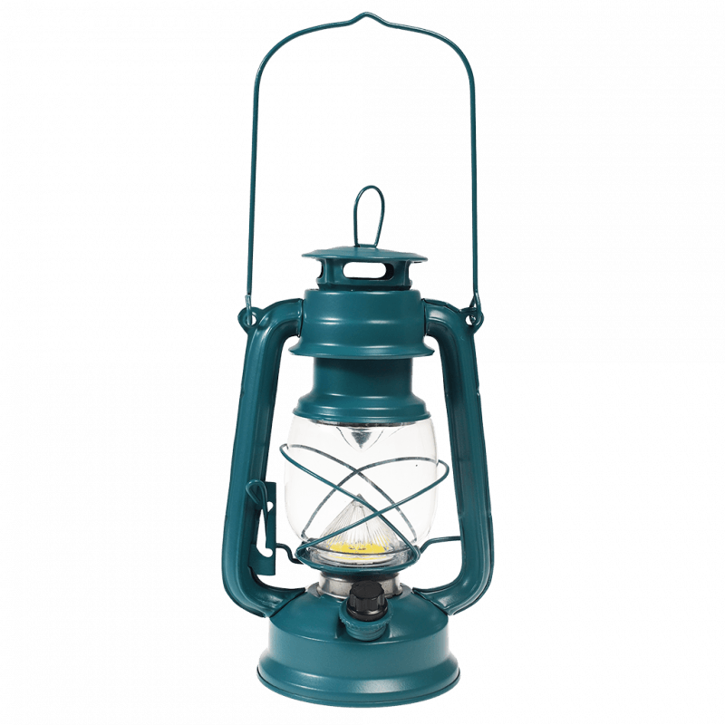 LED Hurricane Lantern – Spirit of Adventure Blue (24cm) - Image 3