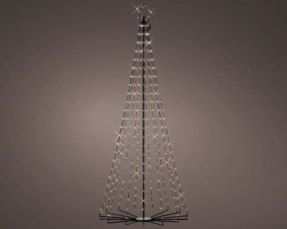 LED Outdoor Colour Changing Iron Tree 240cm (8ft) - Image 2