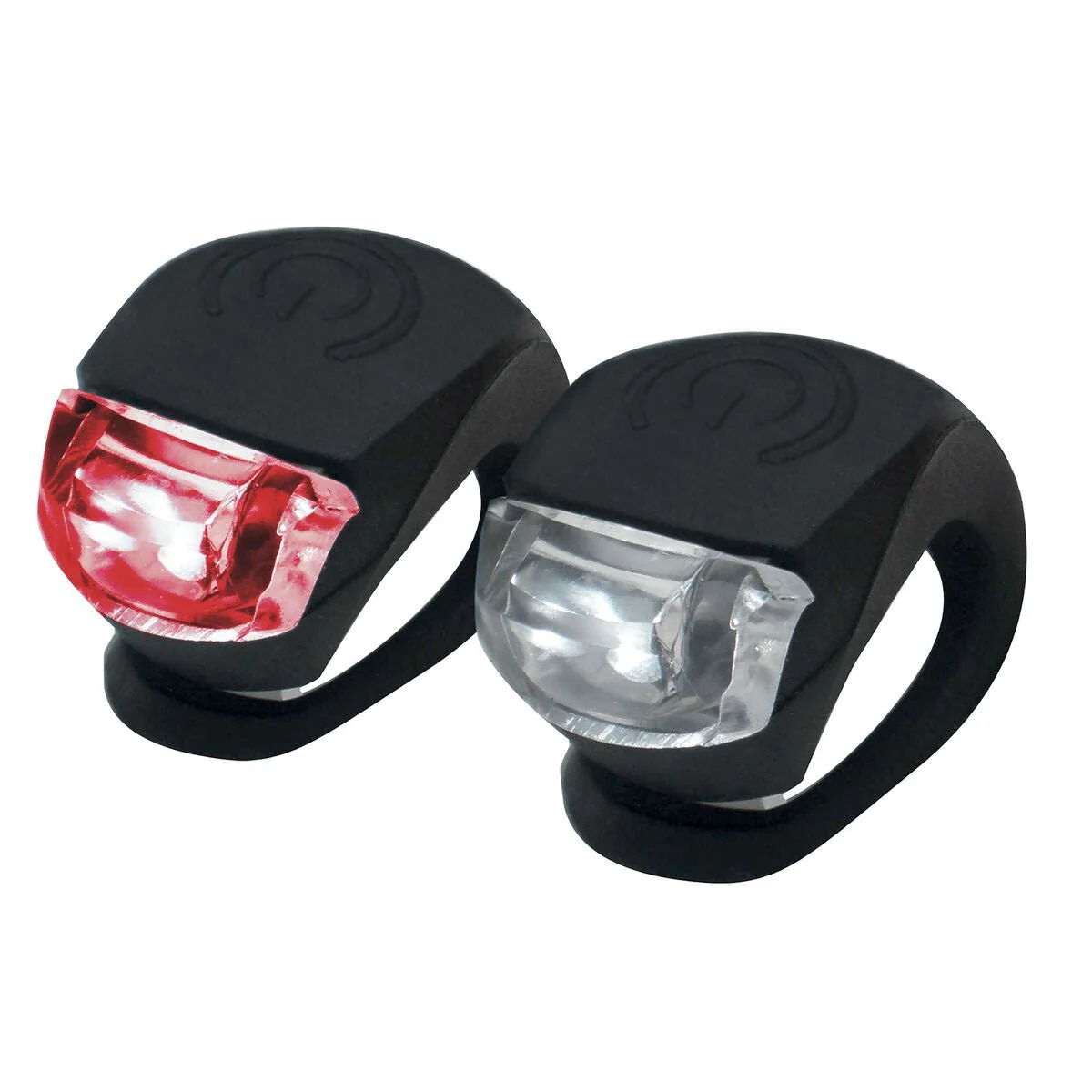 Legami 2pc Bike Light Set - Red & white