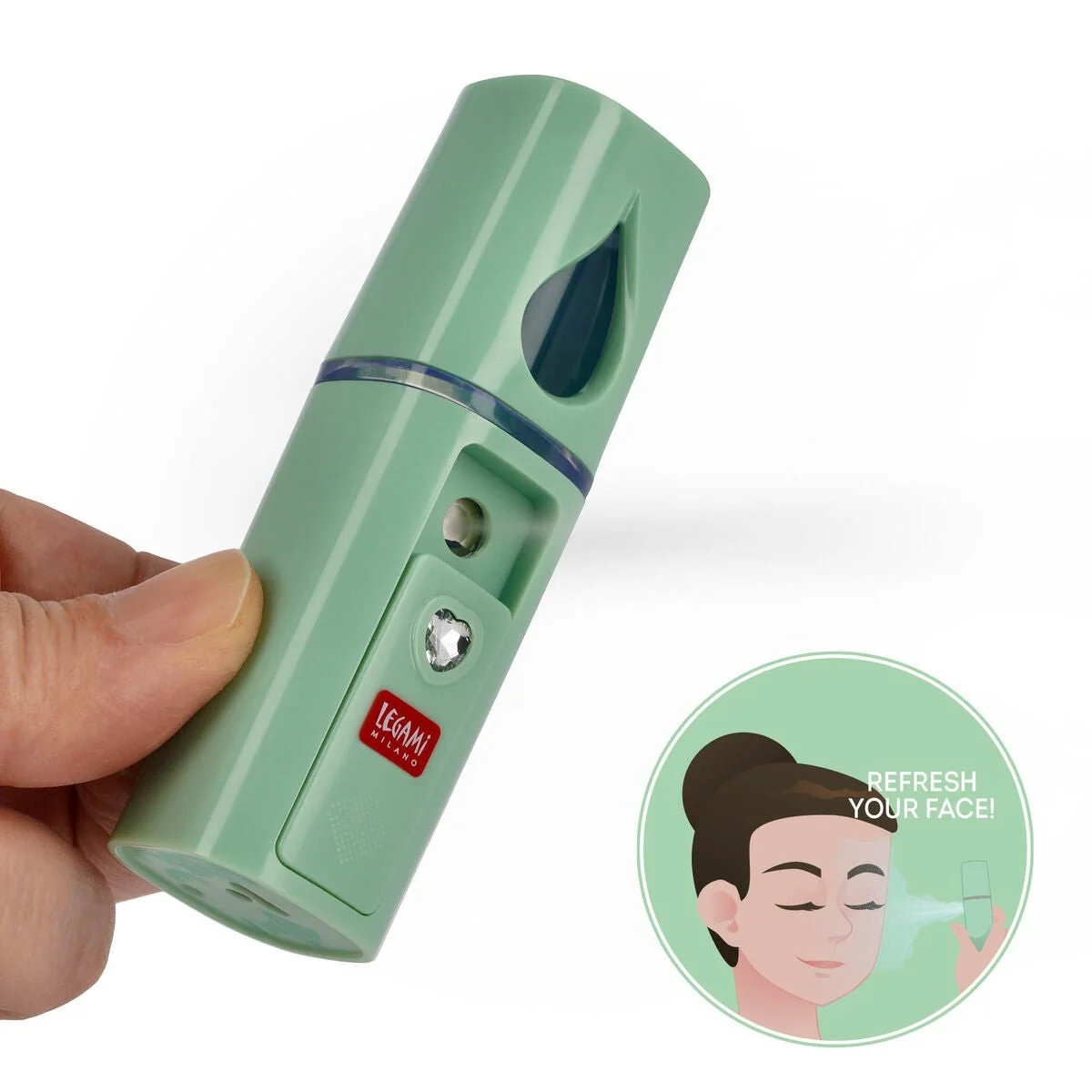 Legami SOS Miss Sprayer Mini Facial Mist Sprayer - Image 2