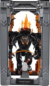 Lego 10367 Icons The Lord Of The Rings: Balrog Book Nook - Image 3