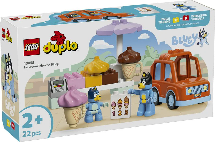 Lego 10458 Ice Cream Trip with Bluey