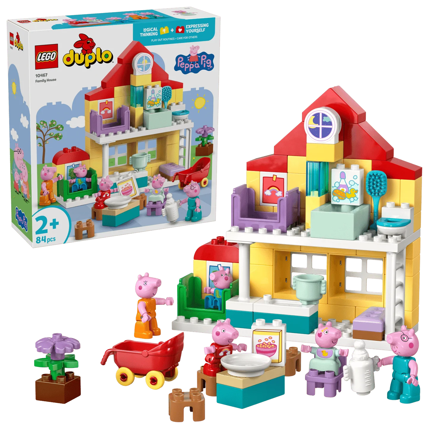 Lego 10467 Duplo Peppa Family House