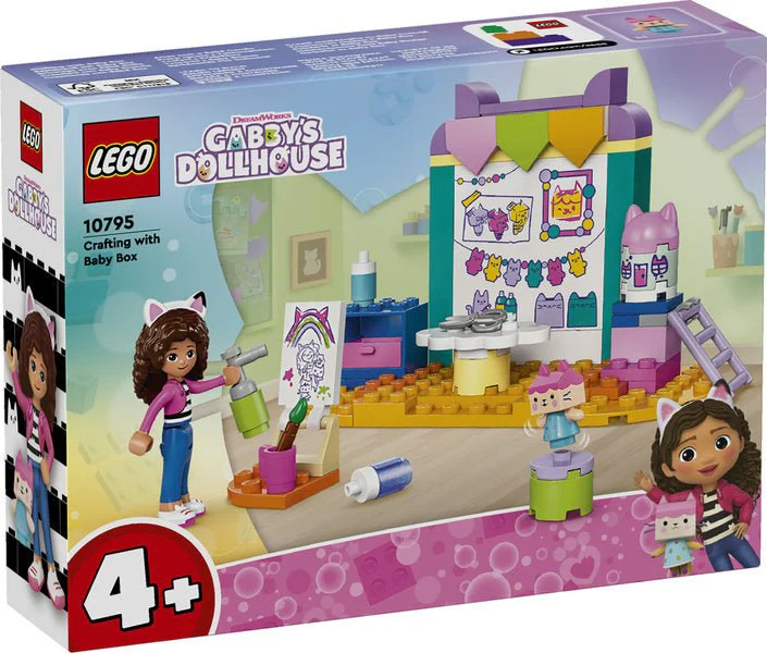 Lego 10795 Gabbys Dollhouse Crafting With Baby Box