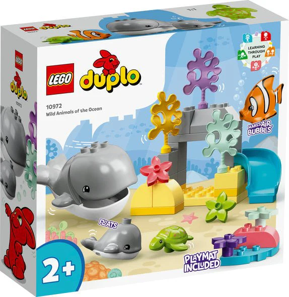Lego 10972 Duplo Town Wild Animals Of The Ocean