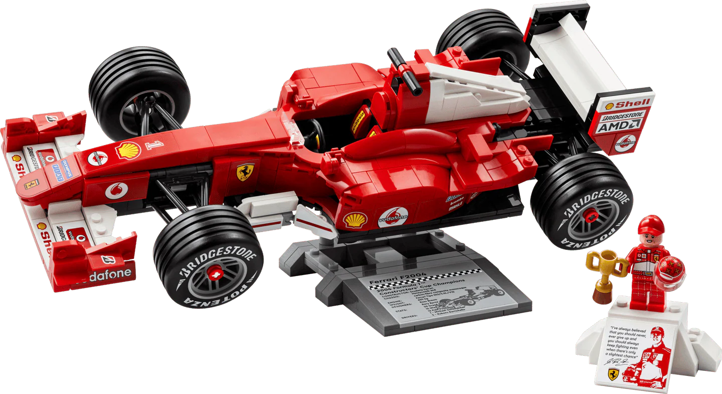 Lego 11375 Icons Ferrari F2004 & Michael Schumacher - Image 2