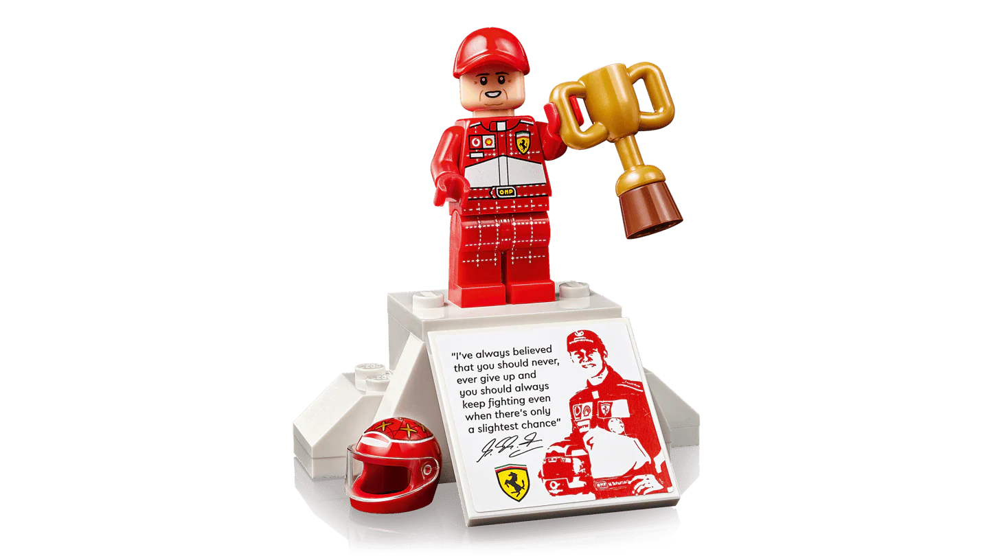 Lego 11375 Icons Ferrari F2004 & Michael Schumacher - Image 4