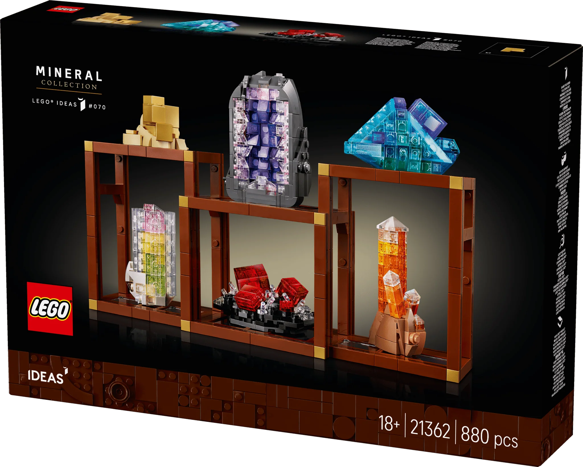 Lego 21362 Ideas Mineral Collection