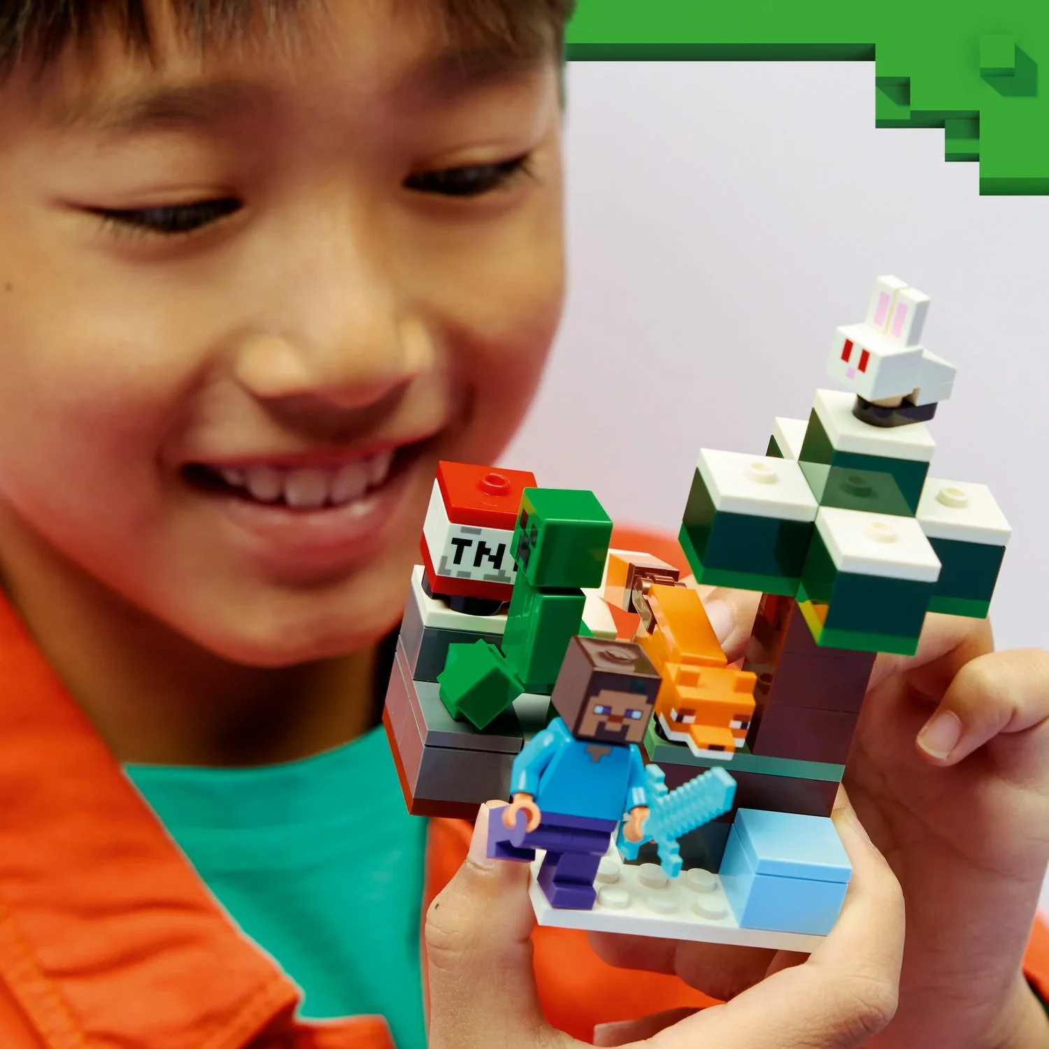 Lego 21583 Minecraft Steves Taiga Adventure - Image 3