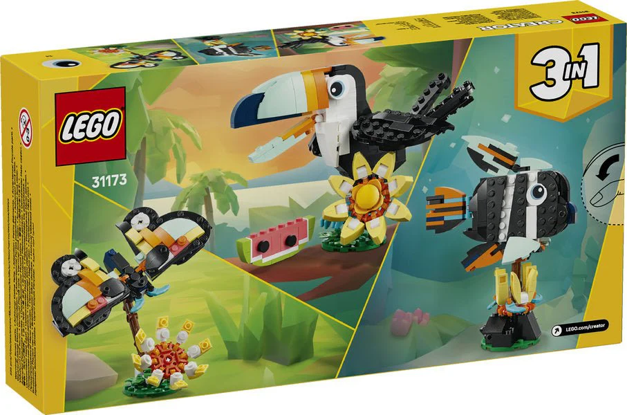 Lego 31173 Wild Animals: Tropical Toucan - Image 3