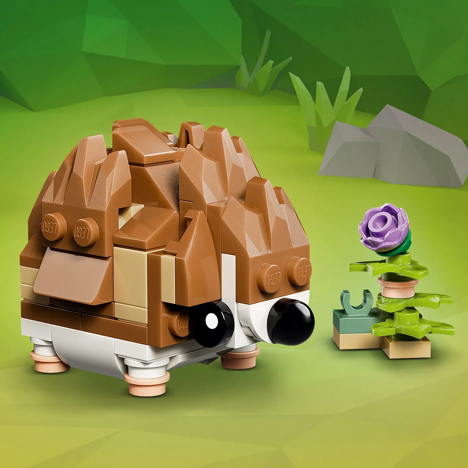 Lego 31376 Creator Cute Hamster With A Flower - Image 3